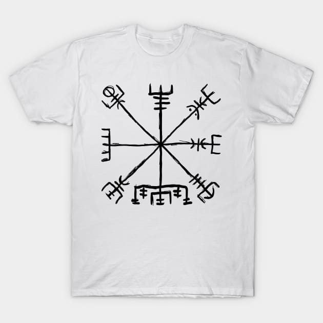 Vegsivir Wayfinder Symbol T-Shirt by MacSquiddles